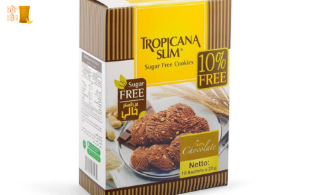  cookies ăn kiêng thương hiệu Tropicana Slim giòn ngon